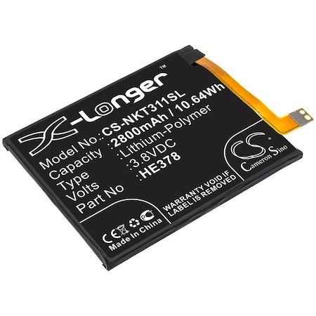 Bsc Preferred Nokia 3.1A TA1140 TA1141 Mobile Phone Replacement Battery CS-NKT311SL